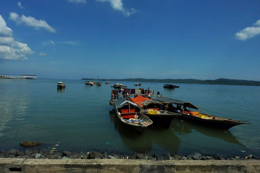 A Sama-Bajau  boats