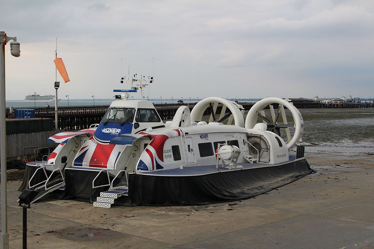 Hovertravel Solent Flyer, in Ryde, Isle of Wight - 2016