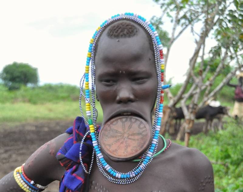 Mursi Tribe