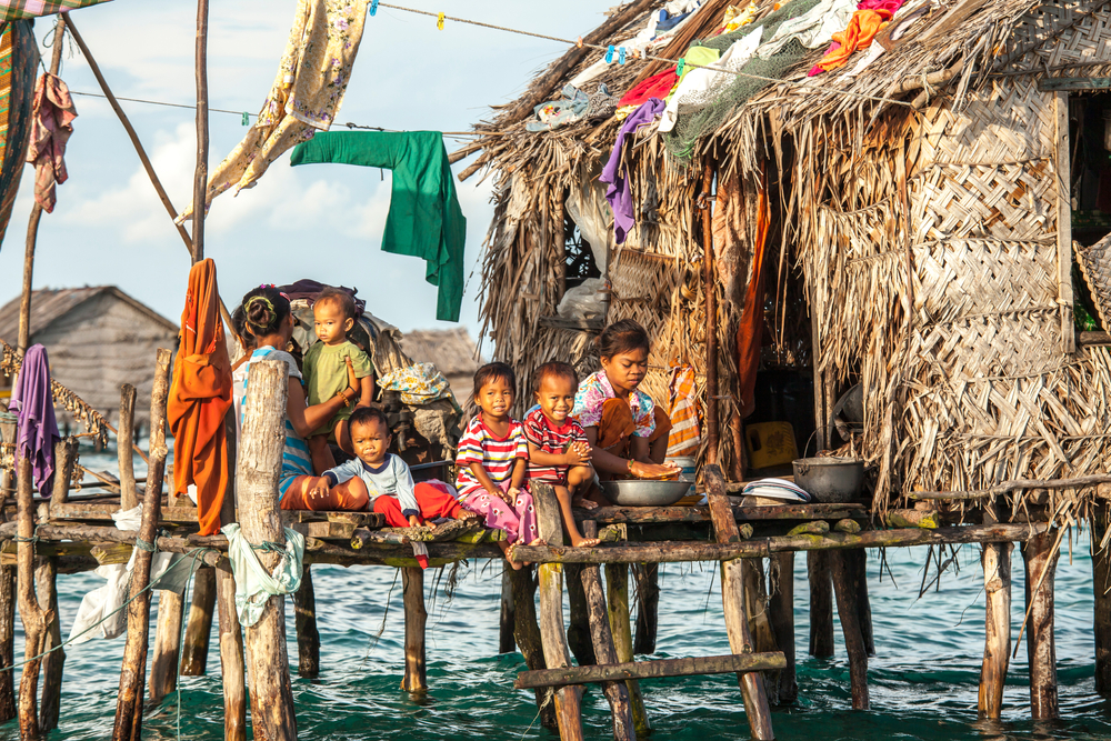 Bajau children