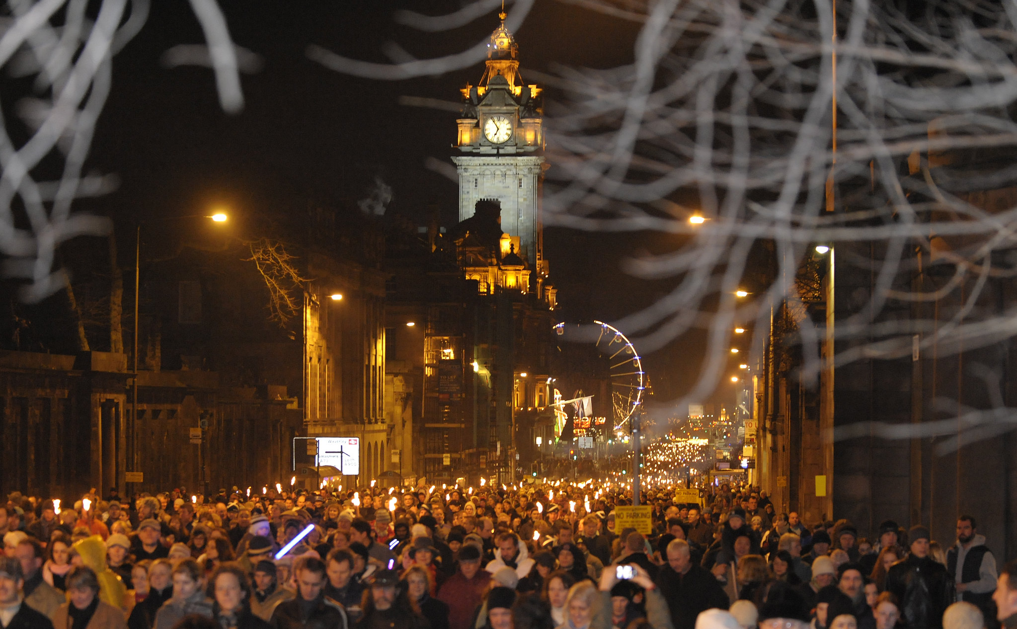 Torchlight Procession Hogmanay - 2008