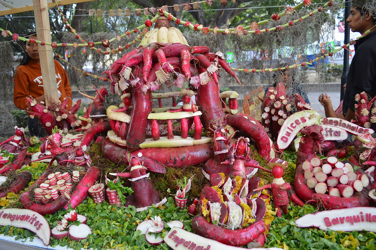 Noche de Rabanos in the city of Oaxaca, Mexico - 2014