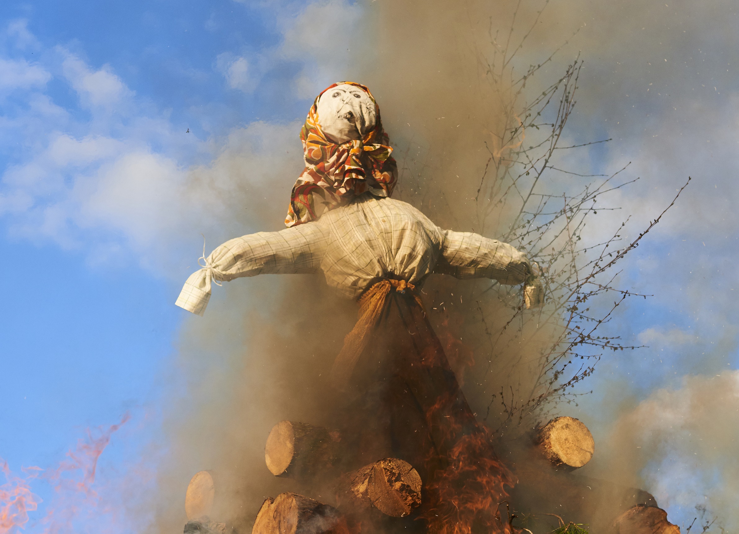 Burning of the Witches at the Witches Night - Walpurgis Night