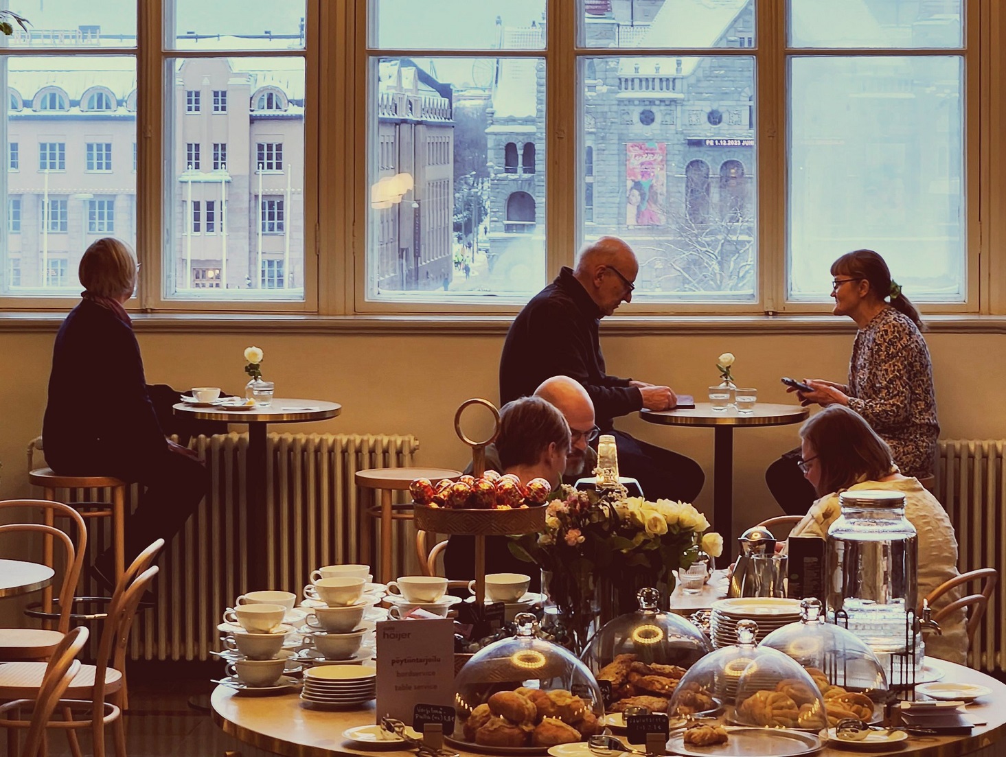 Cafe of the National Gallery ,Finland - 2023