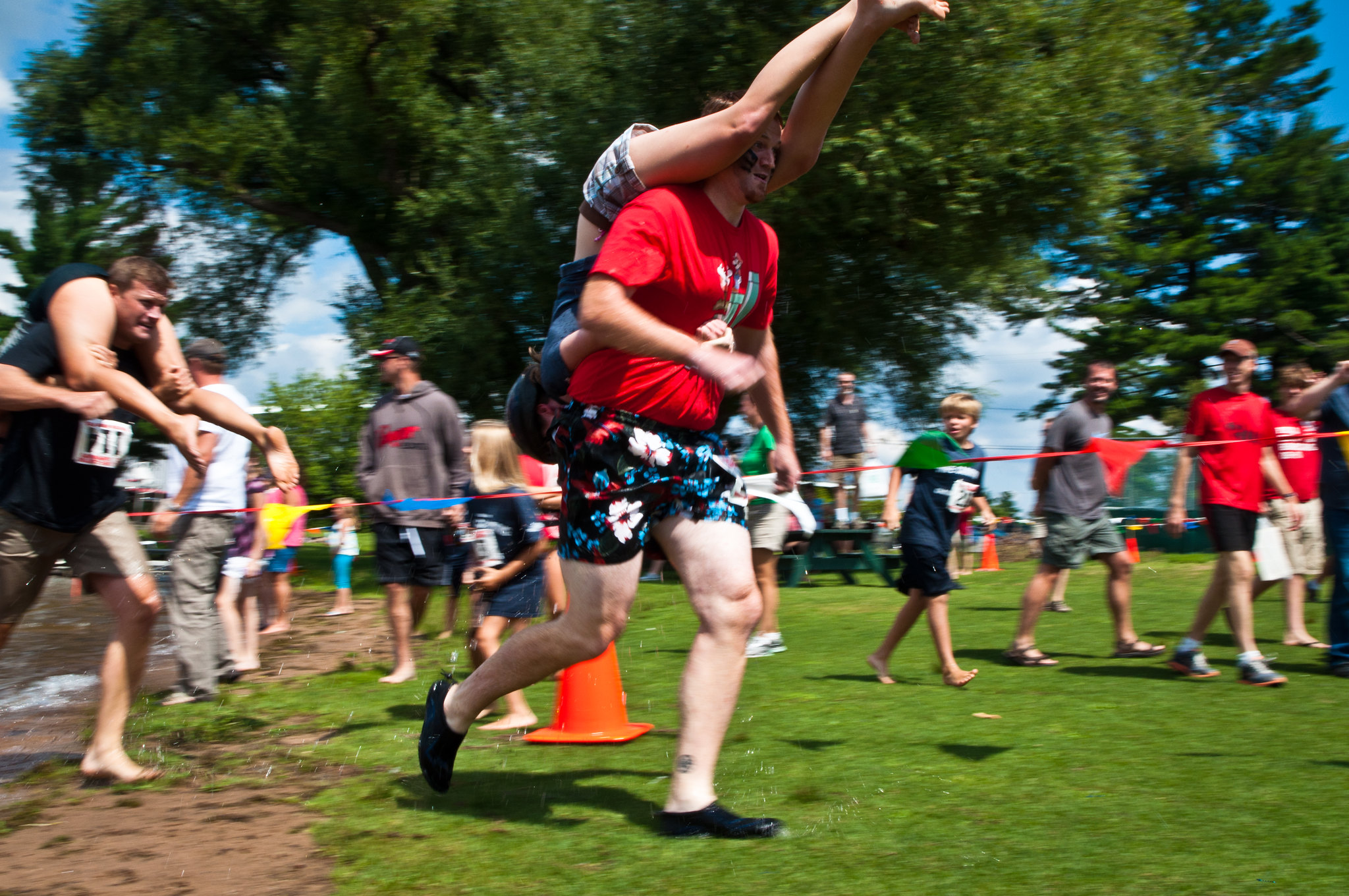 Wisconsin Wife Carrying Championships - 2011