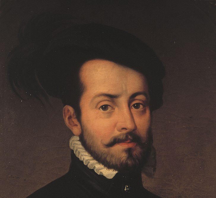 Portrait Painting of Hernán Cortés