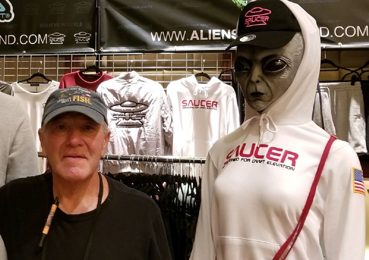 Calvin Parker at The 2019 International UFO Congress in Phoenix.