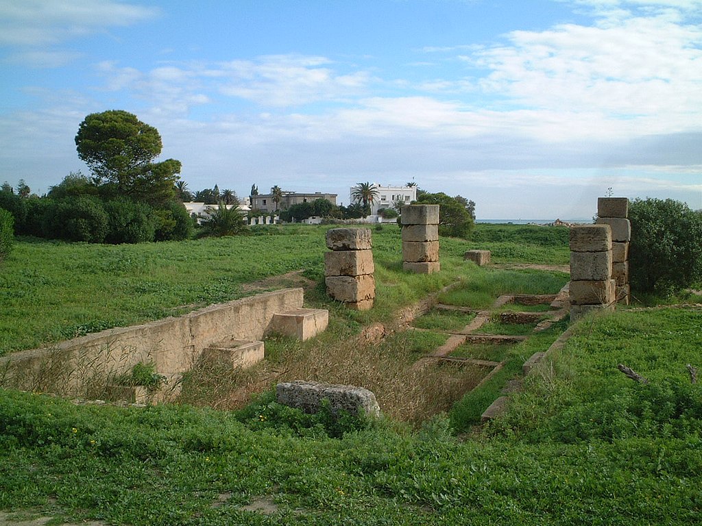 Punic port, Carthage, Tunisia.
