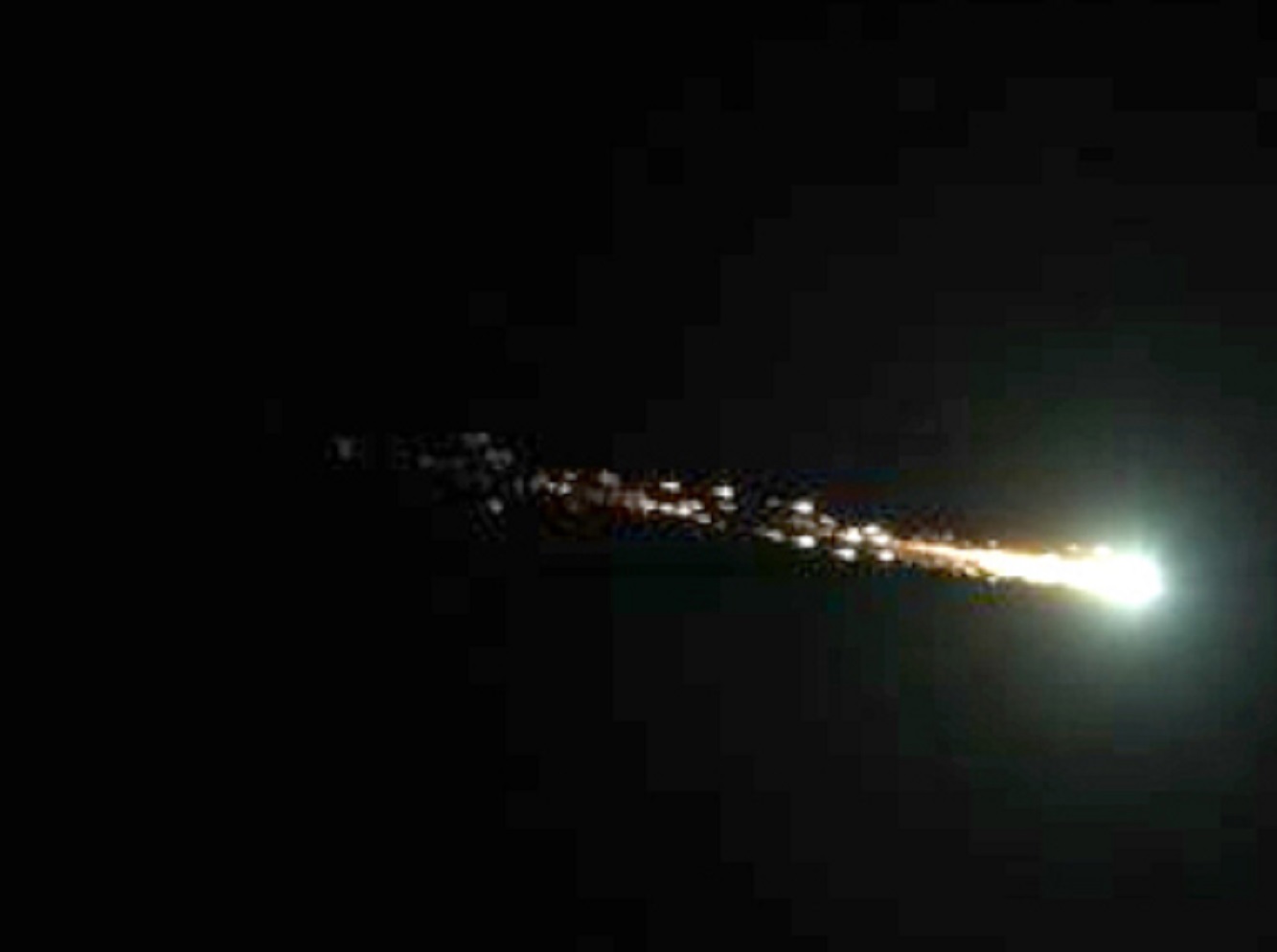 The asteroid over the sky - 2012