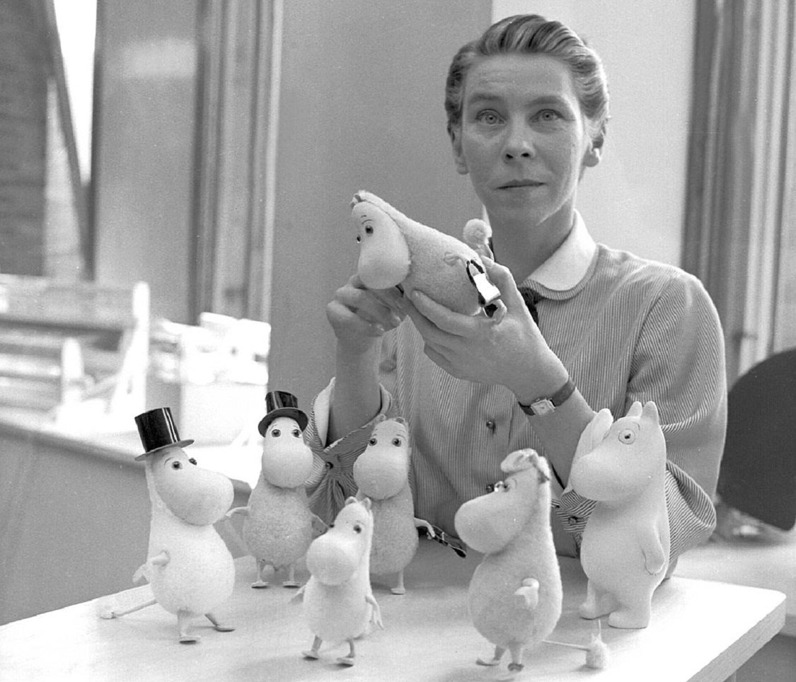Artist and writer Tove Jansson - 1956