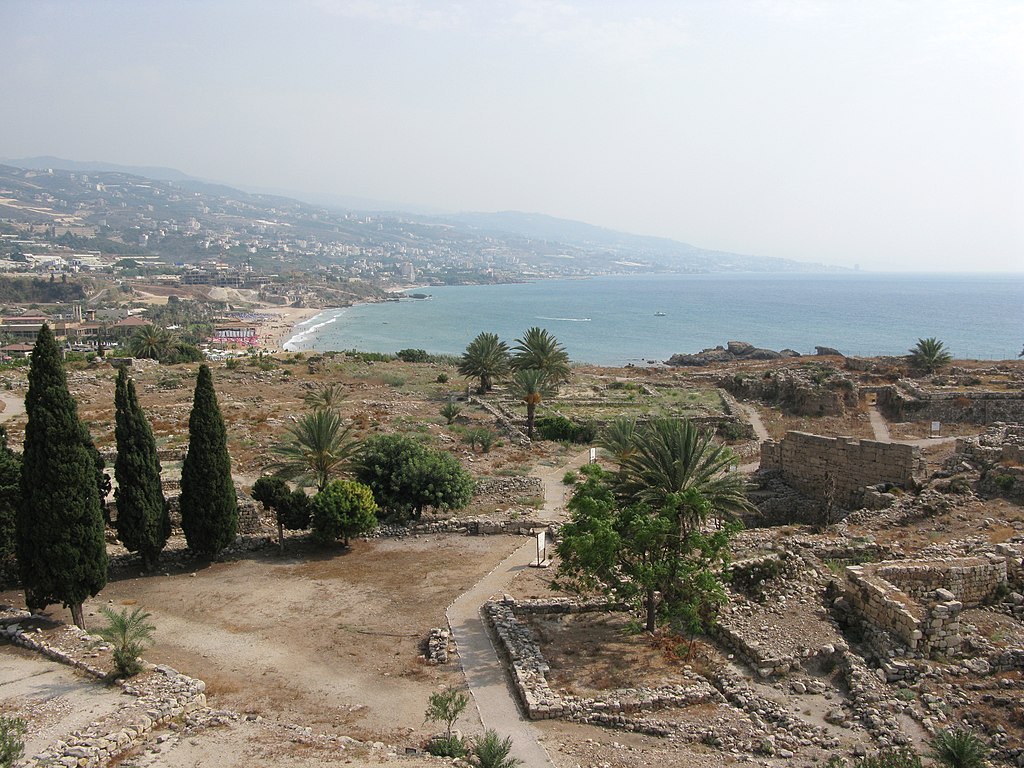 Byblos Ancient Ruins, Phoenician City Of Byblos, Lebanon