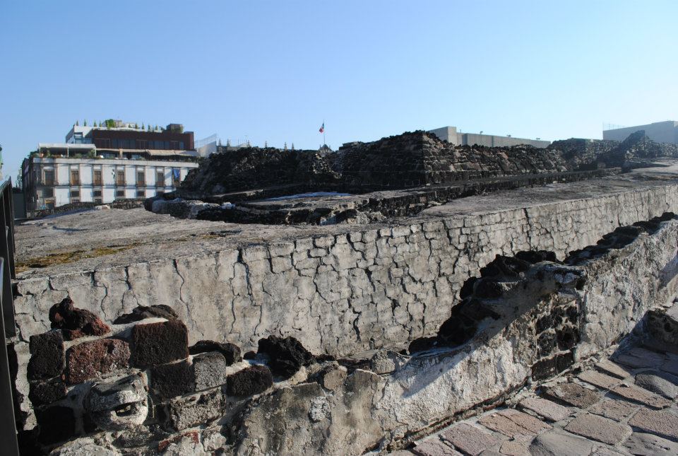 Exterior Of The Templo Mayor (Tenochtitlan)