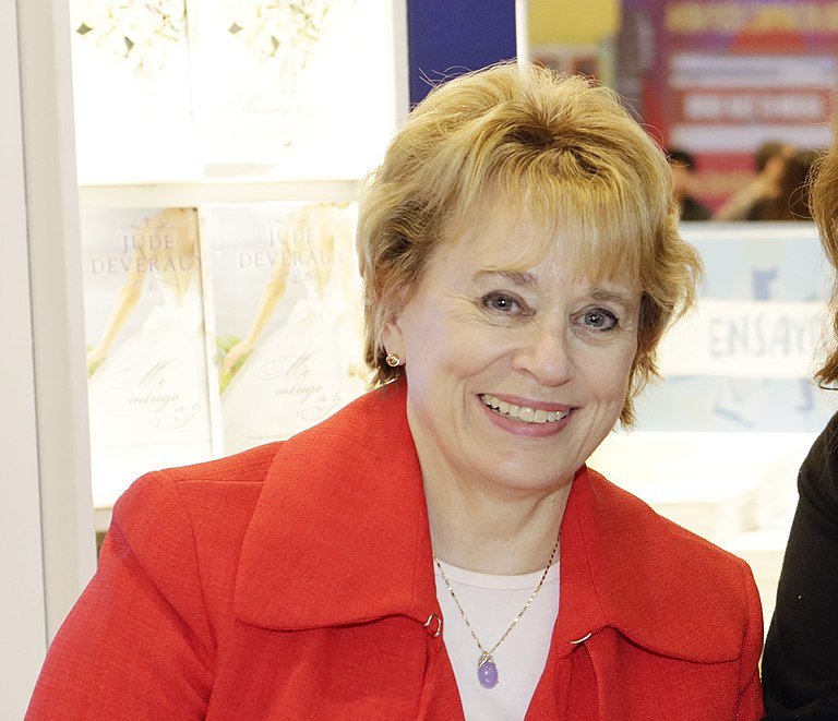 Portrait Photo of Jude Deveraux an American author of historical romances