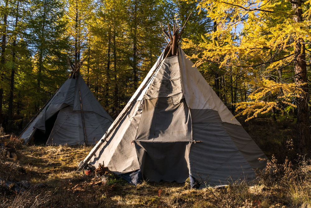 The home of the Tsaatan