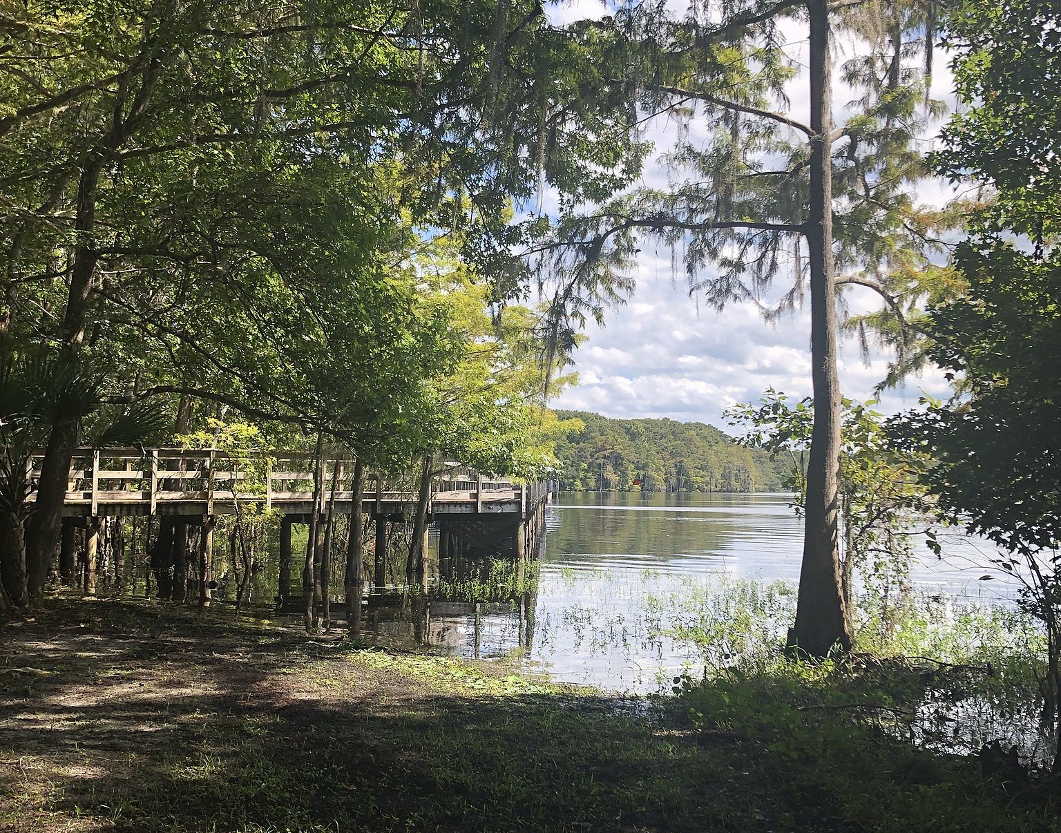 View from the Lake Ashby Boardwalk Trail