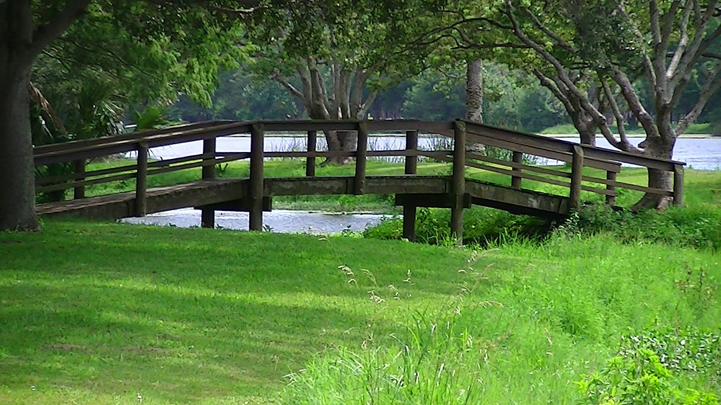 Foot Bridge At John S Taylor Park Largo Florida July 28, 2017