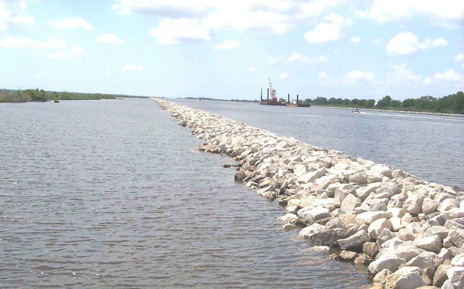 Barataria Bay Waterway East Side Shoreline Protection