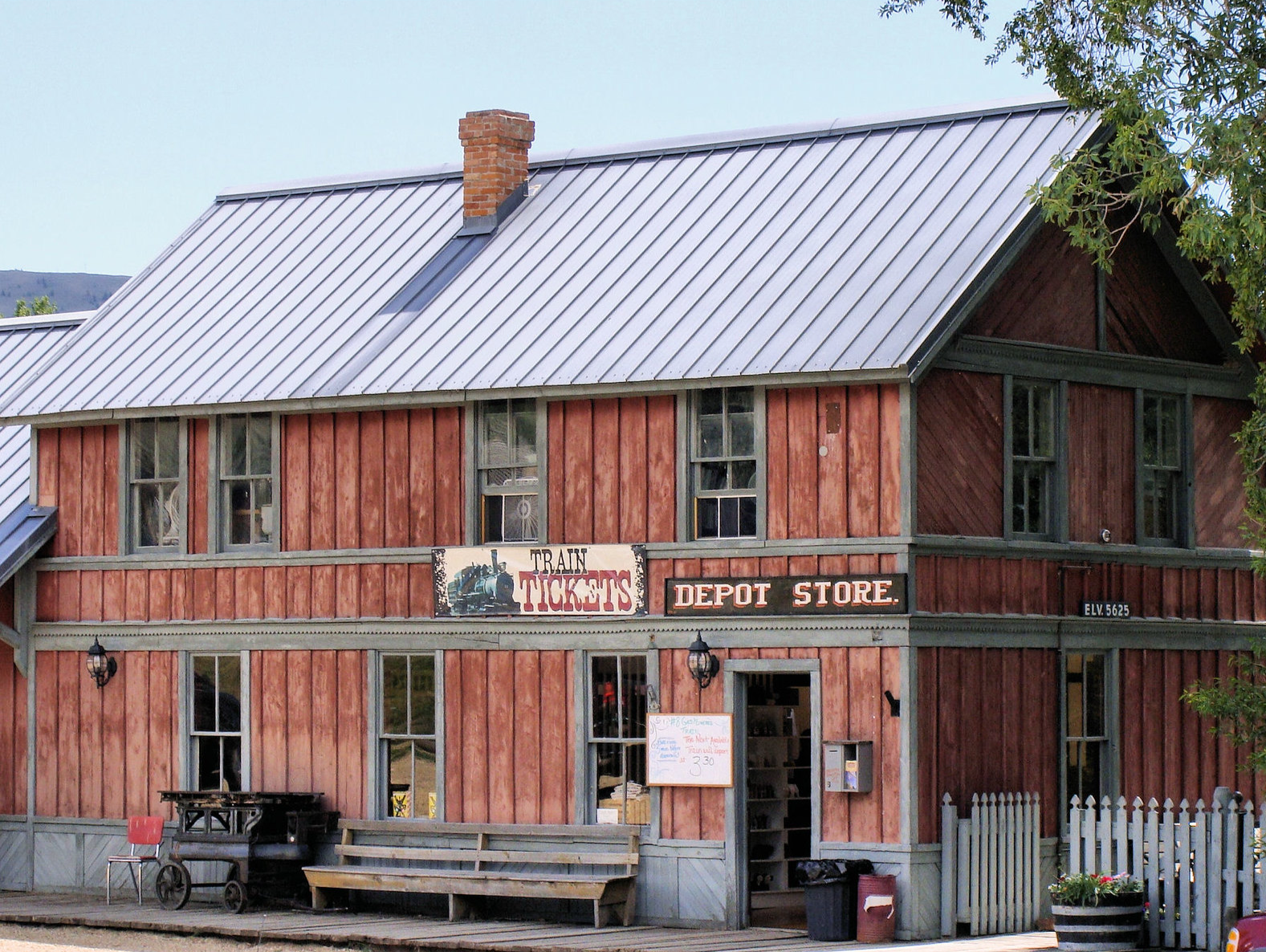 Nevada City Train Depot - 2009