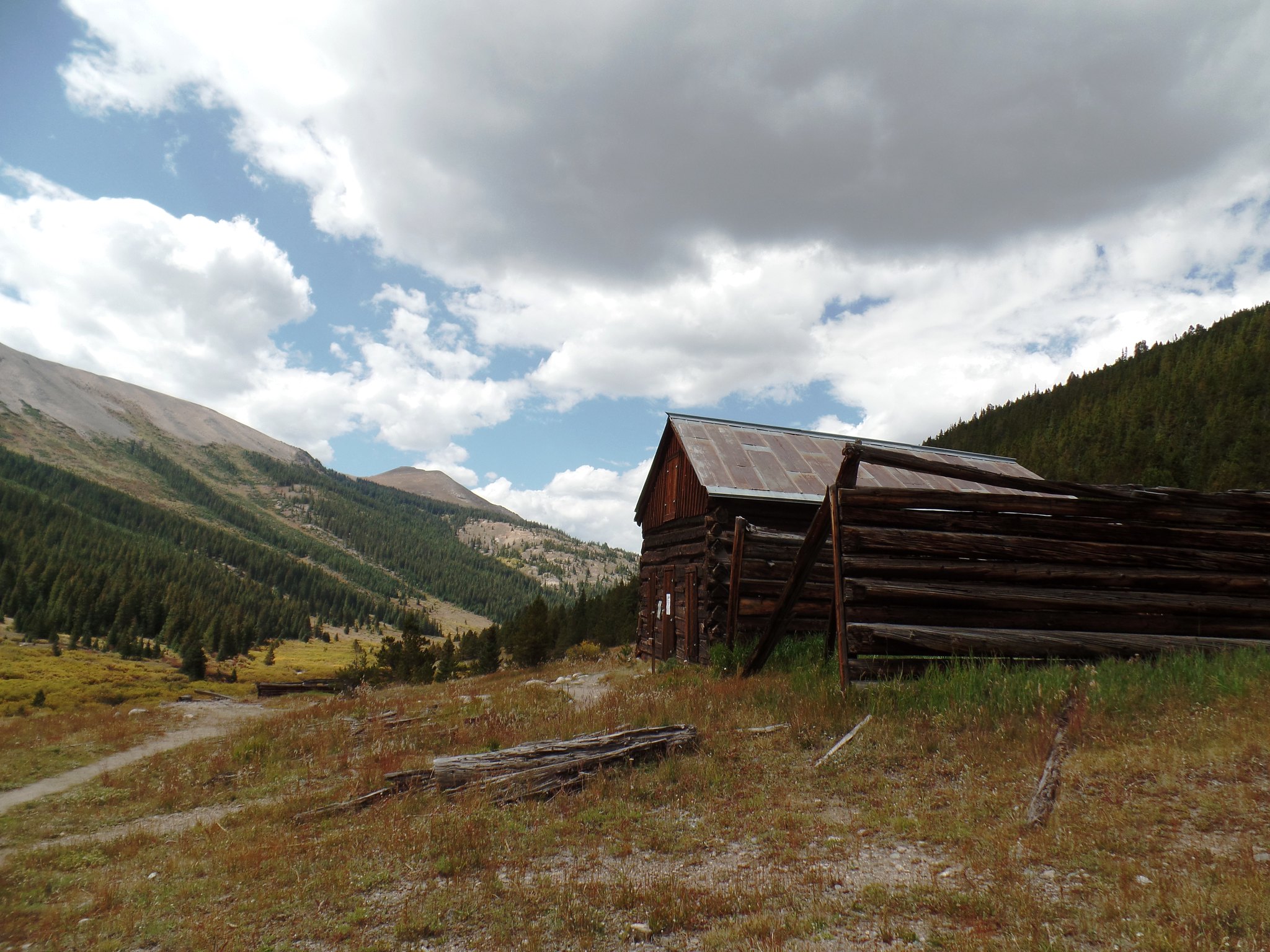 Ghost town of Independence, Colorado, September 14, 2014.