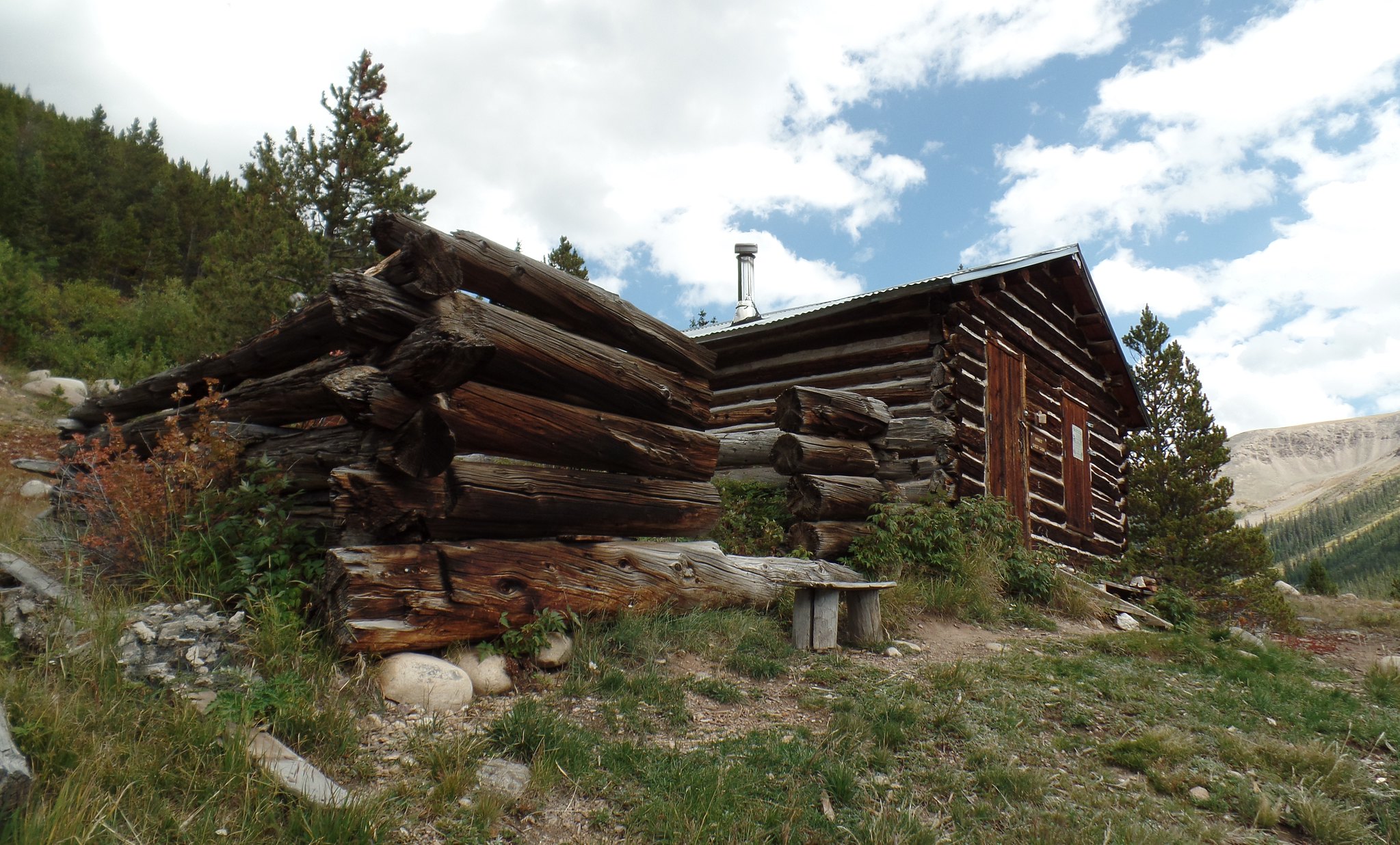 Ghost town of Independence, Colorado, September 14, 2014.