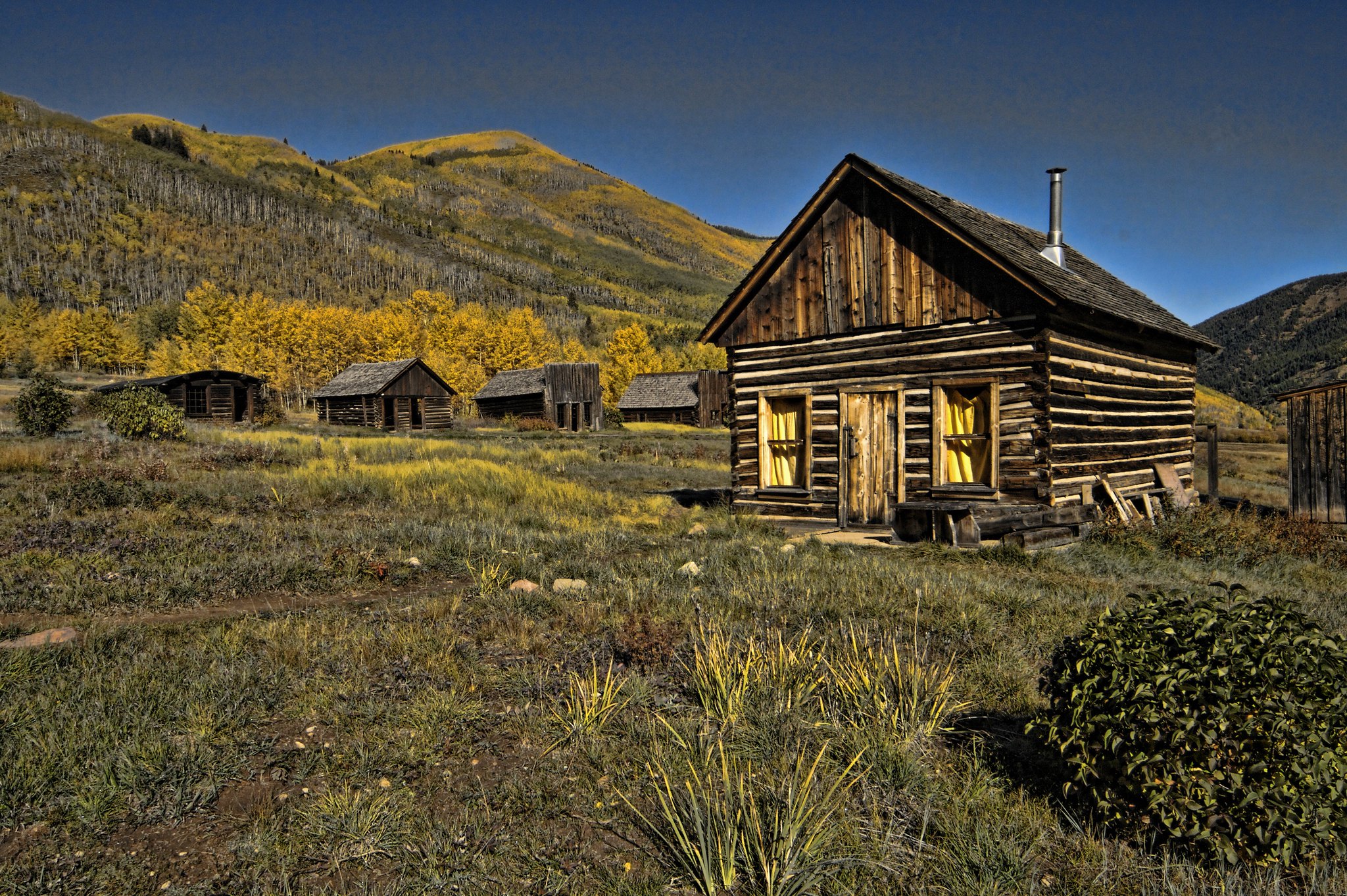 Ghost town of Ashcroft CO - 2007