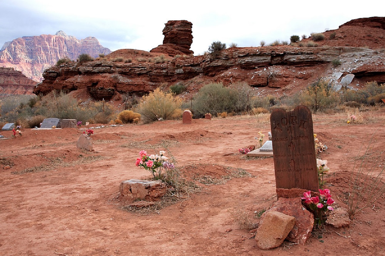 Cemetery of the Ghost town named Grafton (Utah) - 2007