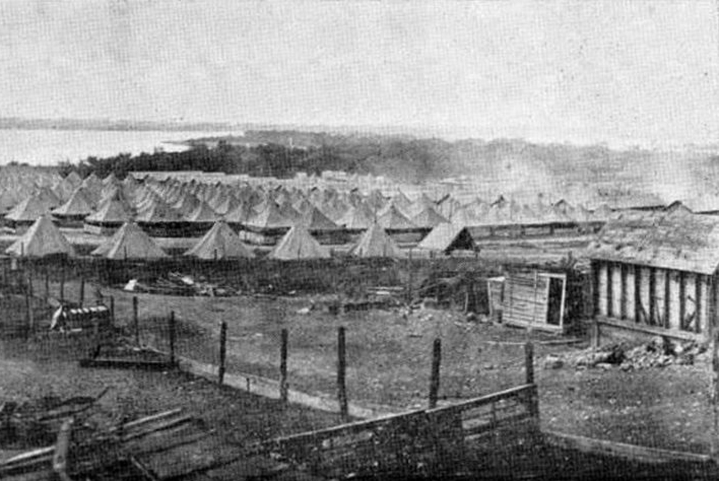 Camp Syracuse, a recruit camp outside Syracuse, New York - 1917
