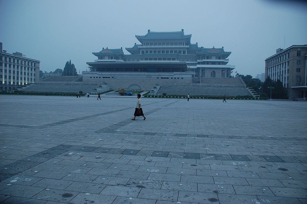 North Korea — Pyongyang, Kim Il-Sung Square