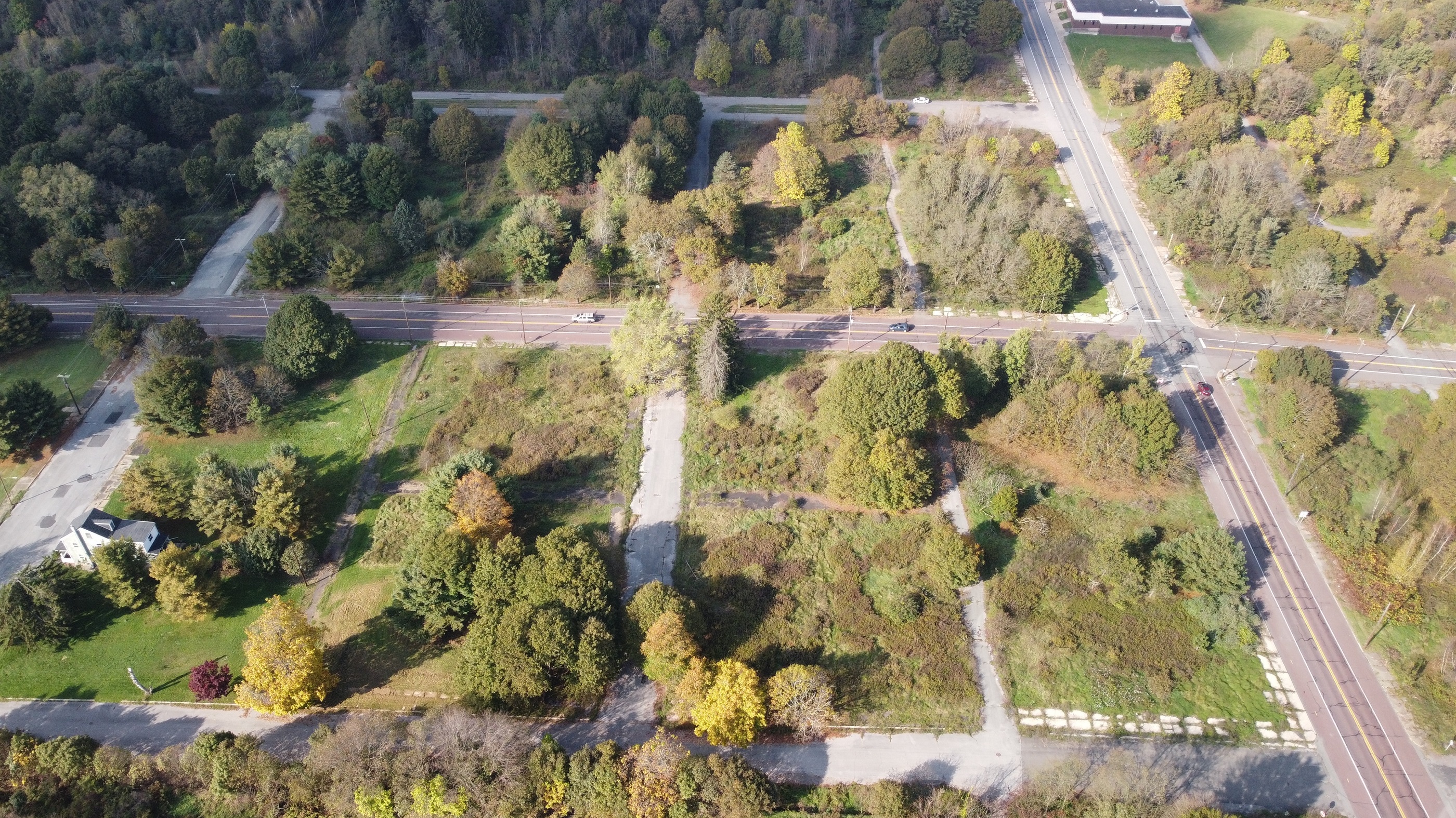 Centralia : The abandoned town.