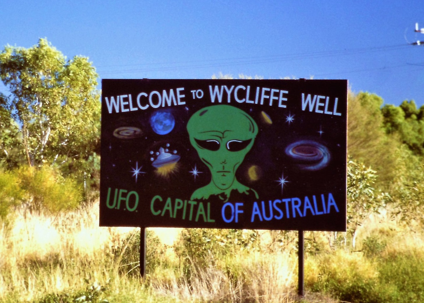 UFO Capital of Australia, Wycliffe Well - 2016
