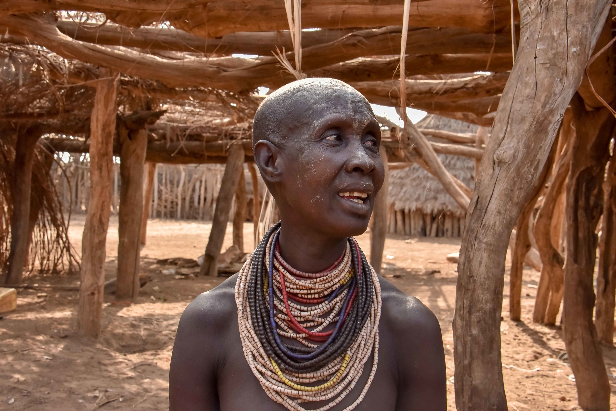 Karo Tribe, older woman