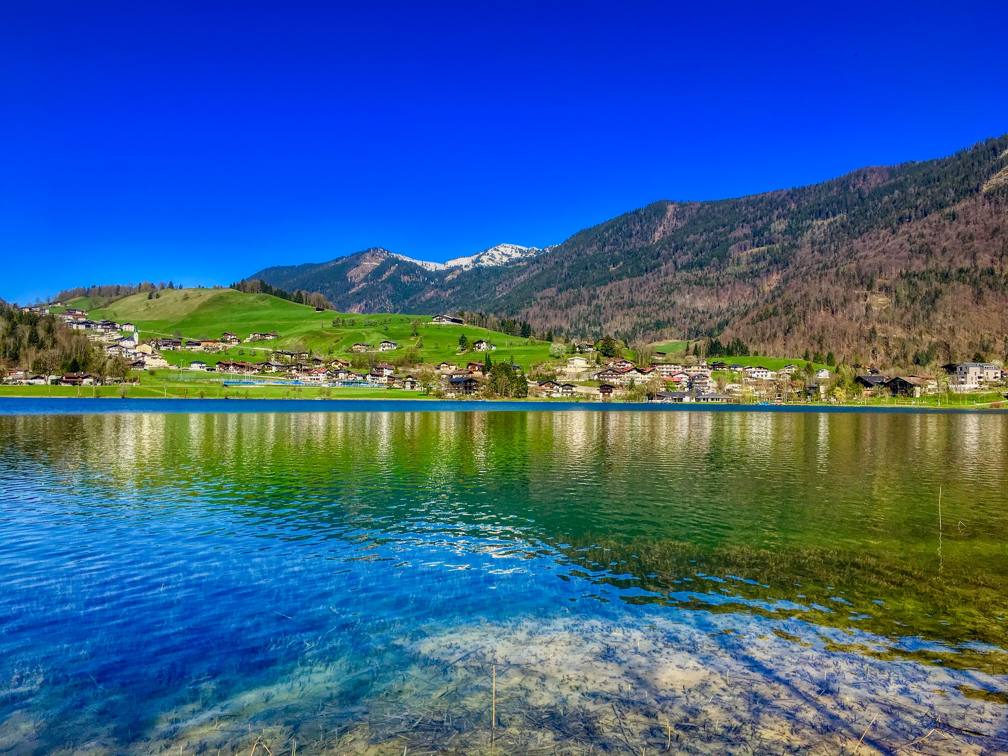 Lake Thiersee in Tyrol, Austria - 2019