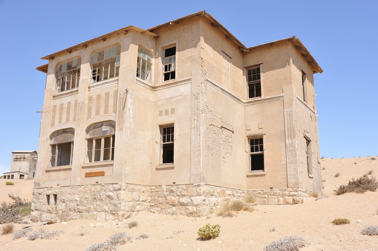 Old House in Kolmanskop, Namibia