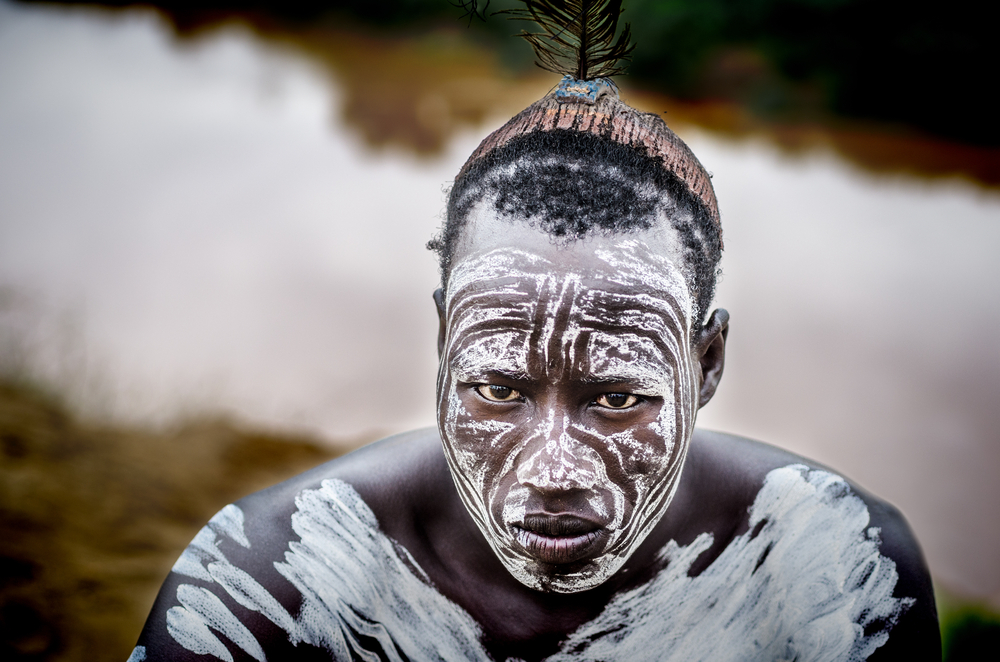 man from Karo tribe