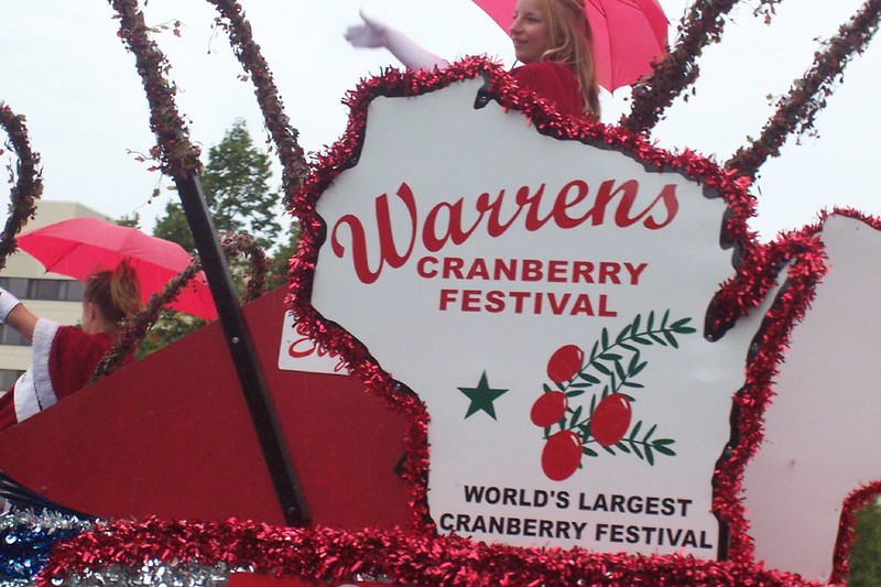 Warrens Cranberry Festival Float
