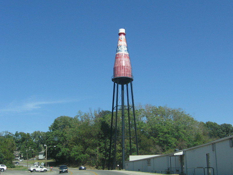 World's Largest Catsup Bottle, Collinsville, Illinois