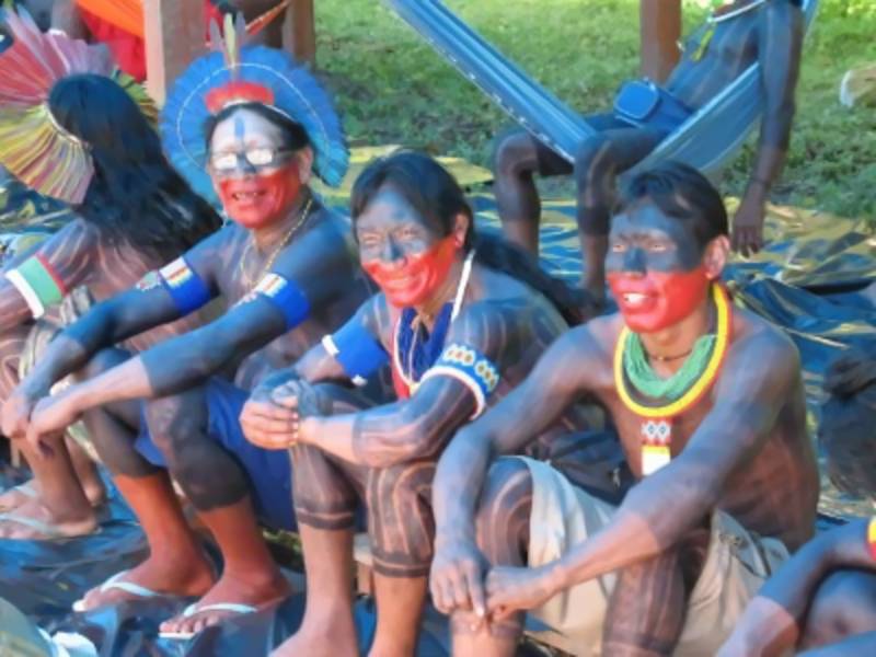 Kayapo at Altamira Protest