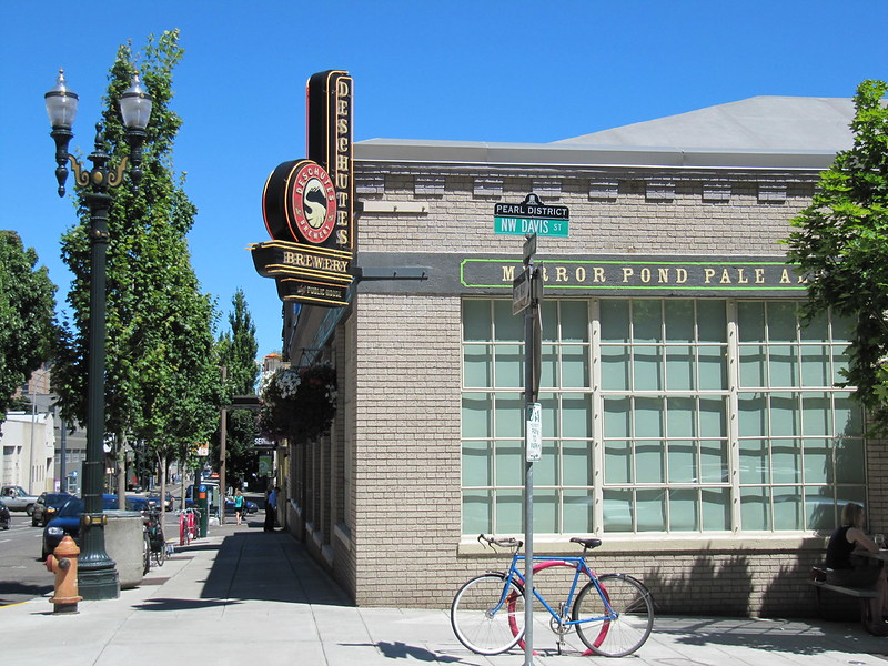 Deschutes Brewery in Pearl District, Portland, Oregon
