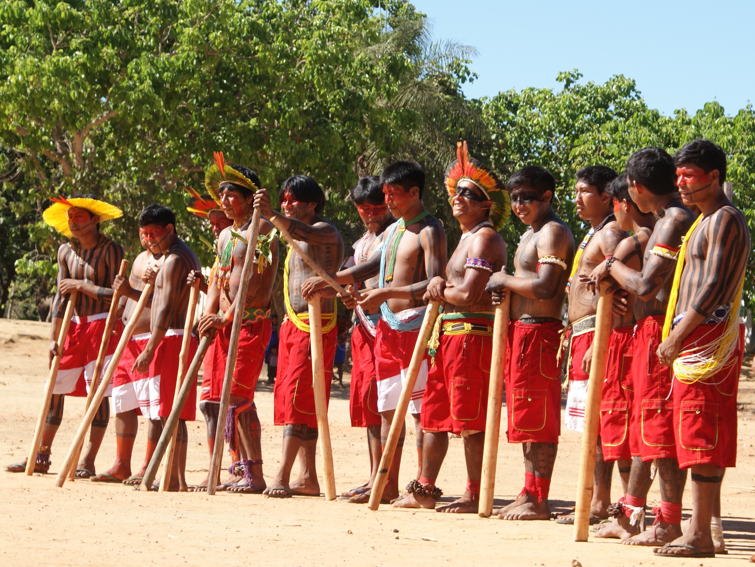 Kayapo Fire Warriors in Brazil