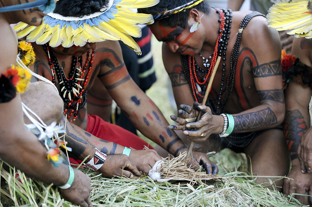 Brazilian Kayapo and Xerente people