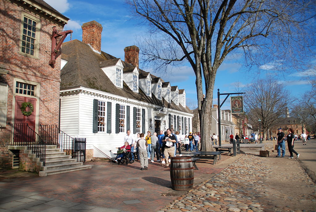 Photo of Colonial Williamsburg a living-history museum