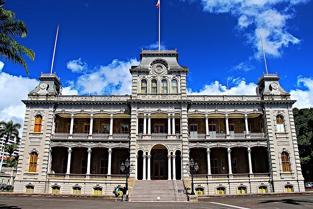 Iolani Palace the hallmark of Hawaiian renaissance architecture