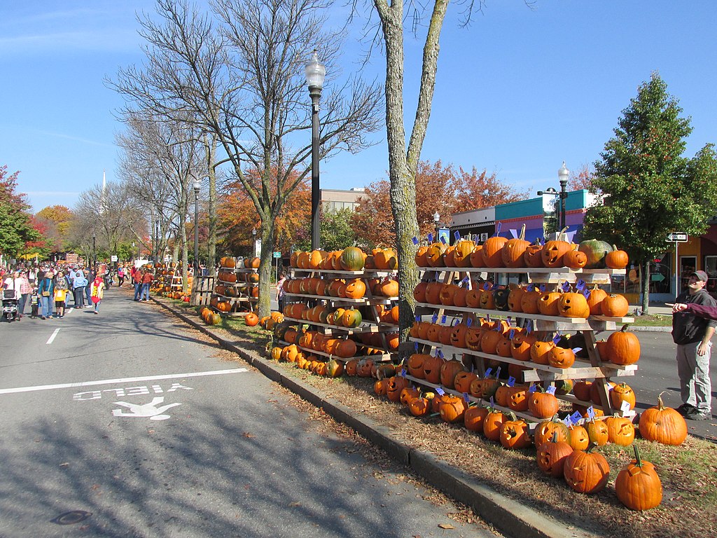 Pumpkins, Main Street, Keene New Hampshire