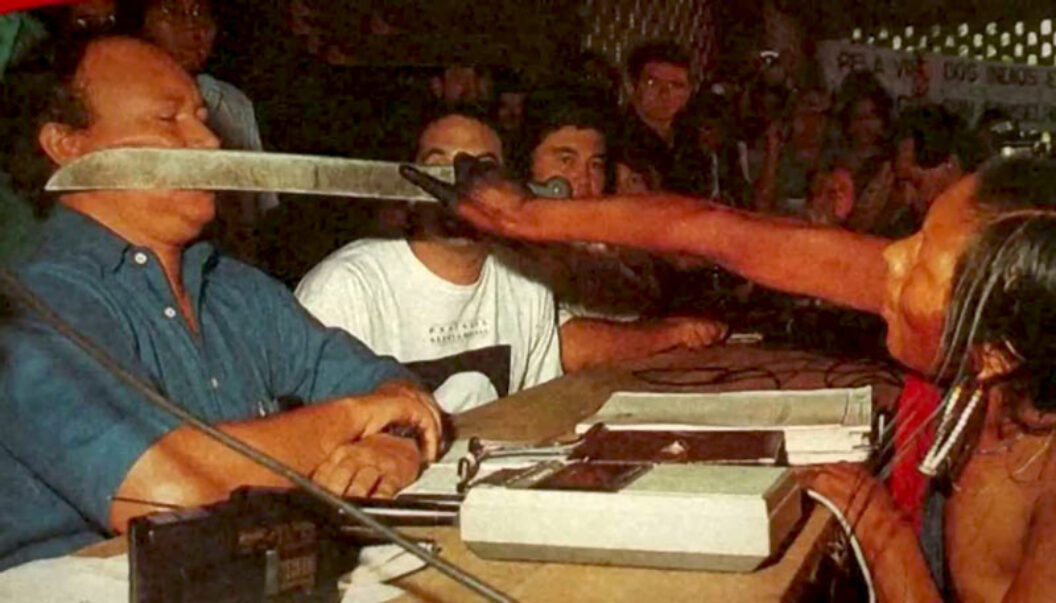 Chief Tuire Kayapo at the Altamira Gathering