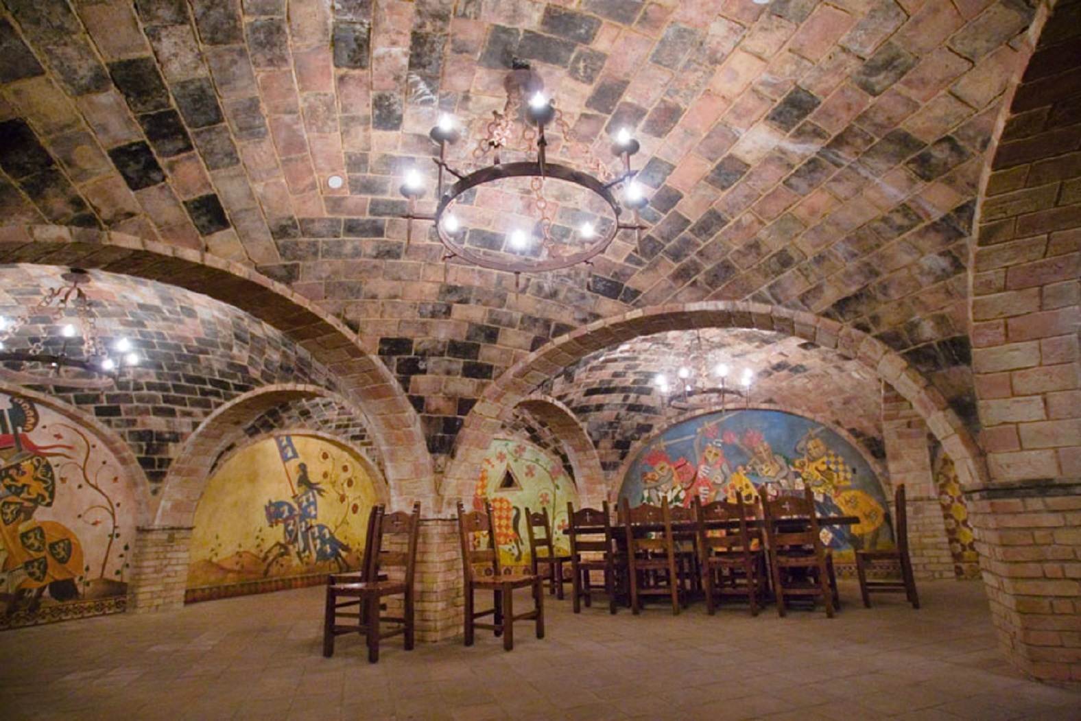 The Knights' Hall of Castello di Amorosa - 2017