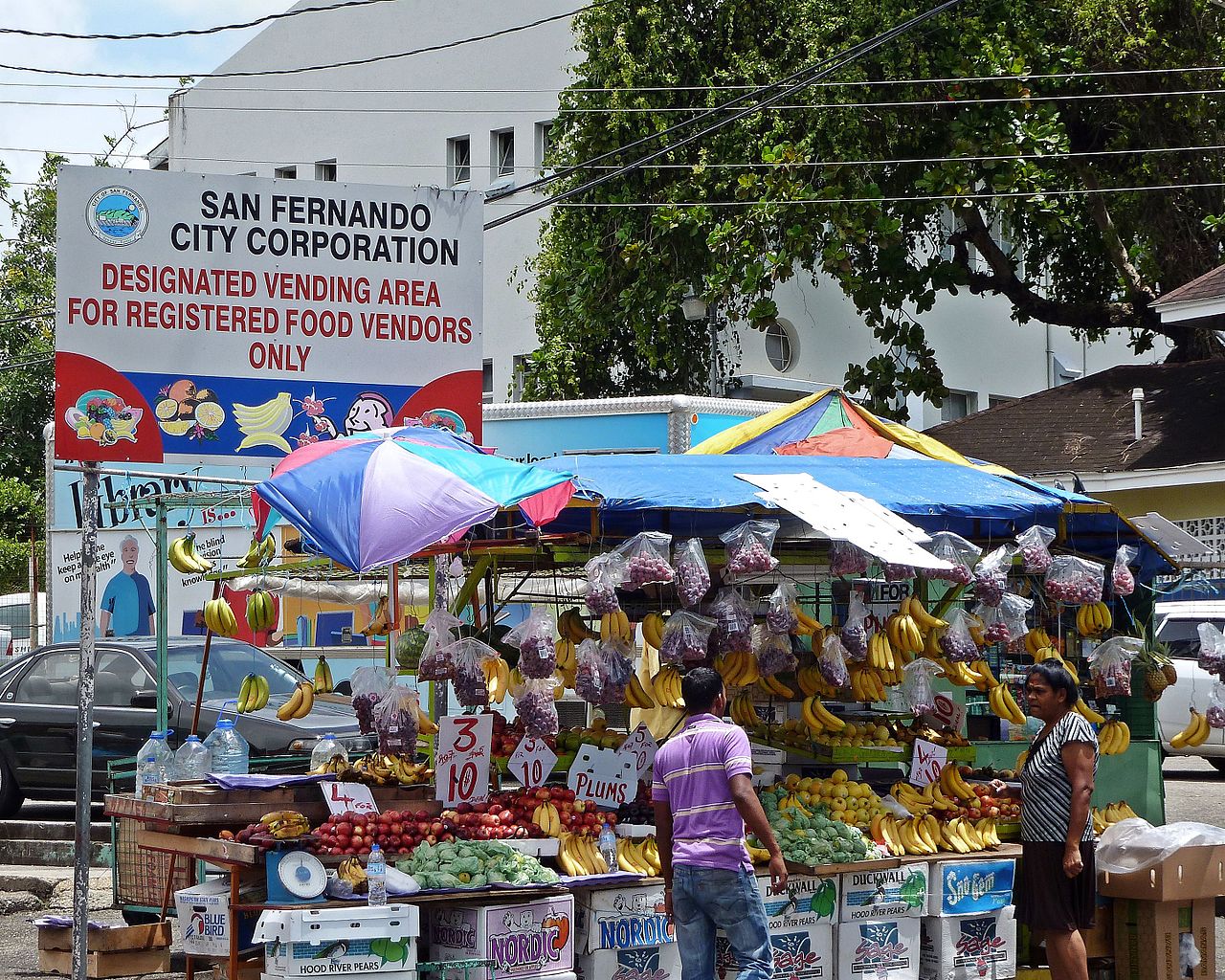 San Fernando -Trinidad And Tobago Street Vendors