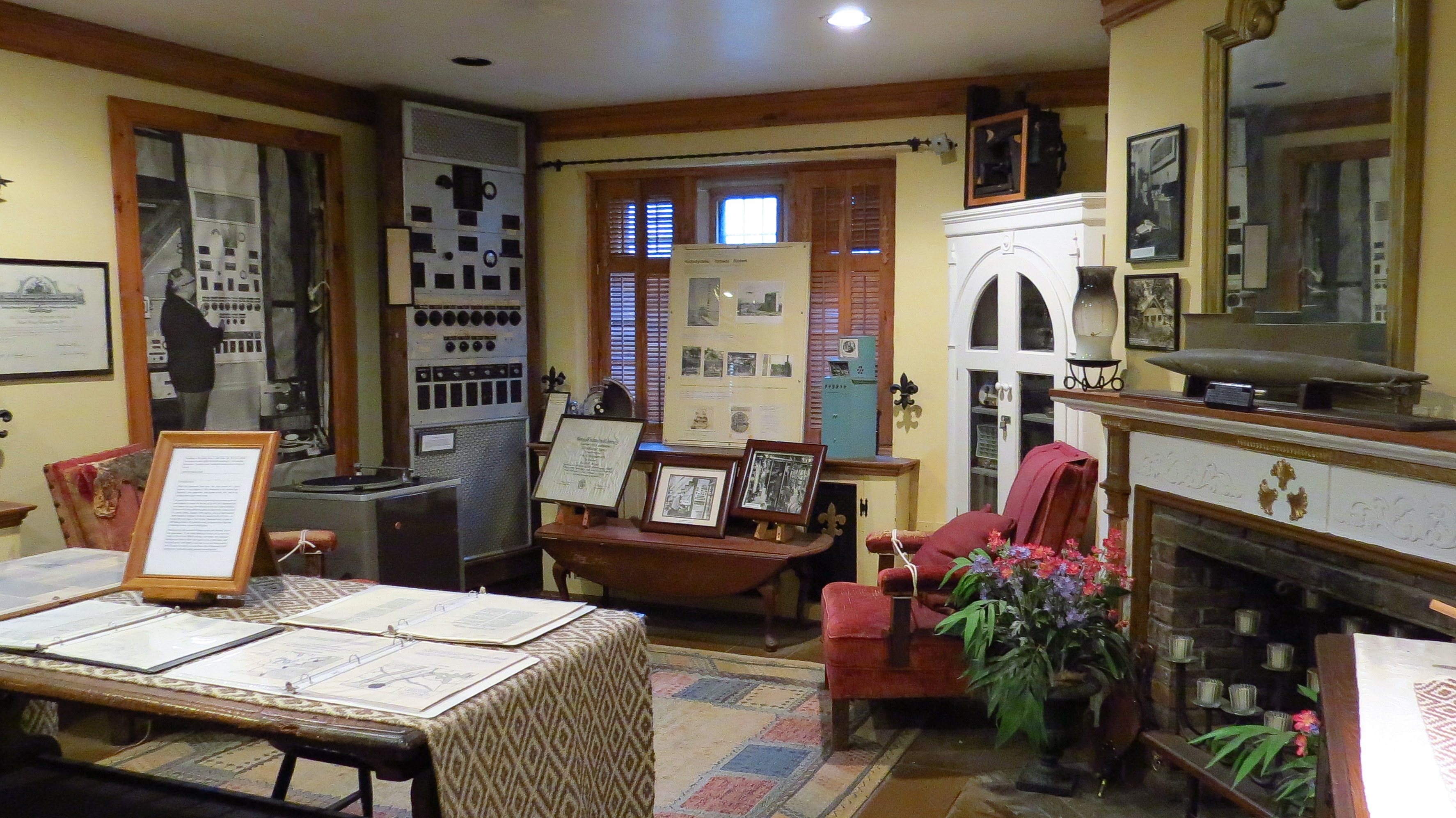 Hammond Castle Museum rec. studio - 2013