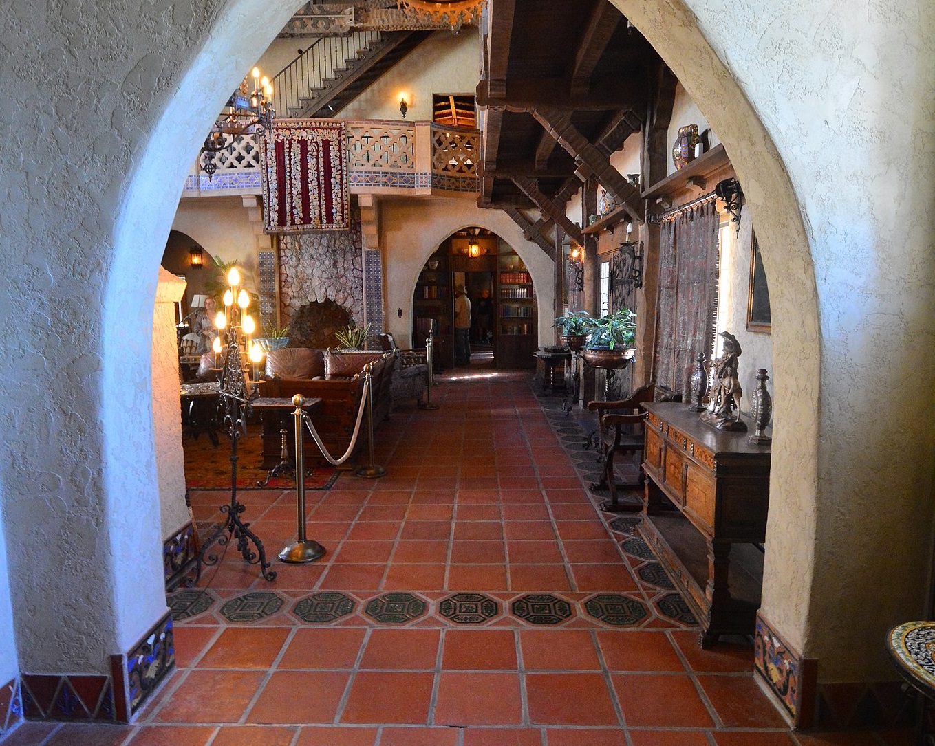 Interior Of Scotty's Castle Death Valley National Park - 2014