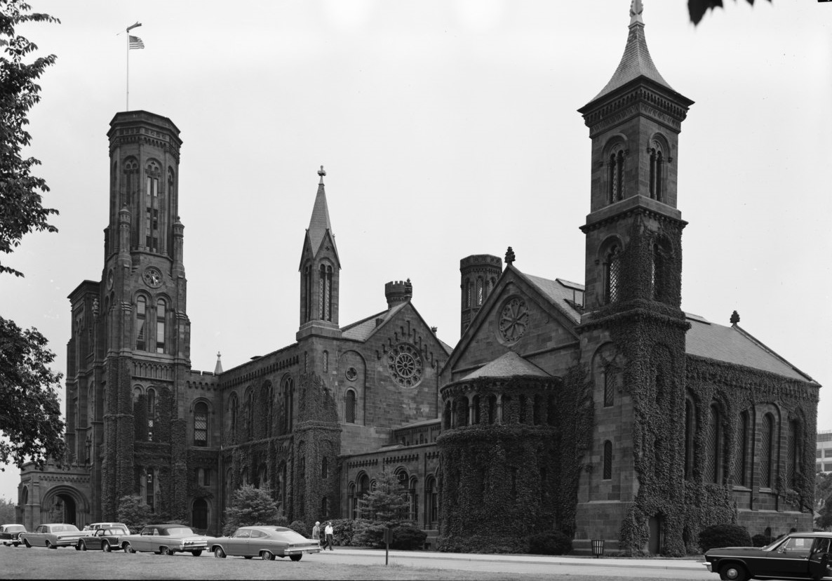 NORTH FRONT, FROM THE NORTHWEST - Smithsonian Institution Building - 1933