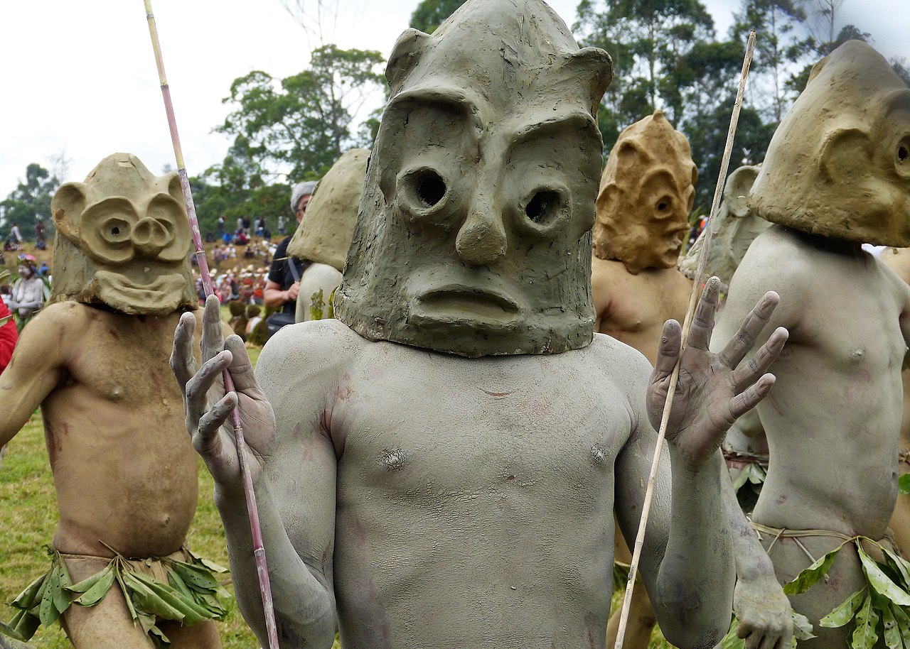 Asaro Mud Men tribe - 2019